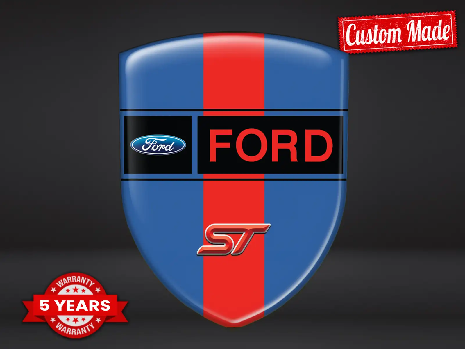 Ford Emblemi Silicone Auto Resistenti Pregiati Professionali